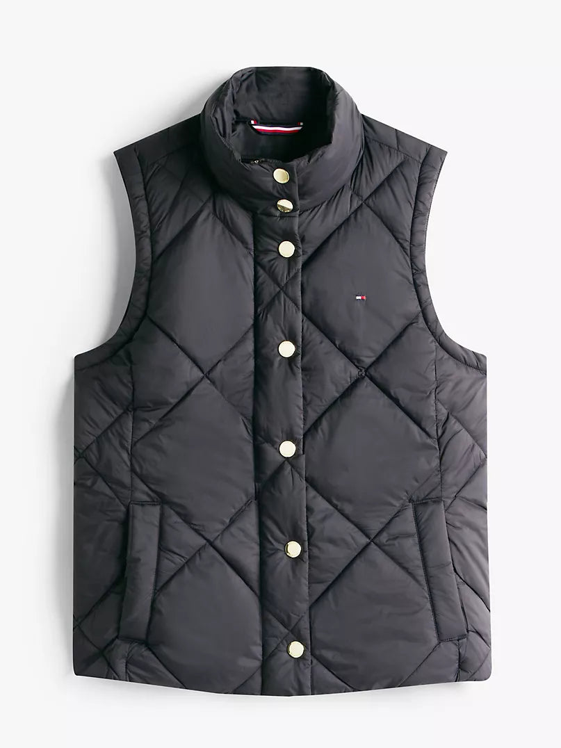 Tommy Hilfiger Padded Quilted Vest - HIPPO US Brands Tommy Hilfiger