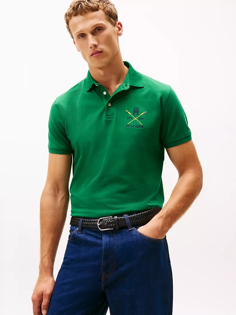 Tommy Hilfiger Regular Fit Rowing Crew Logo Polo - HIPPO US Brands Tommy Hilfiger