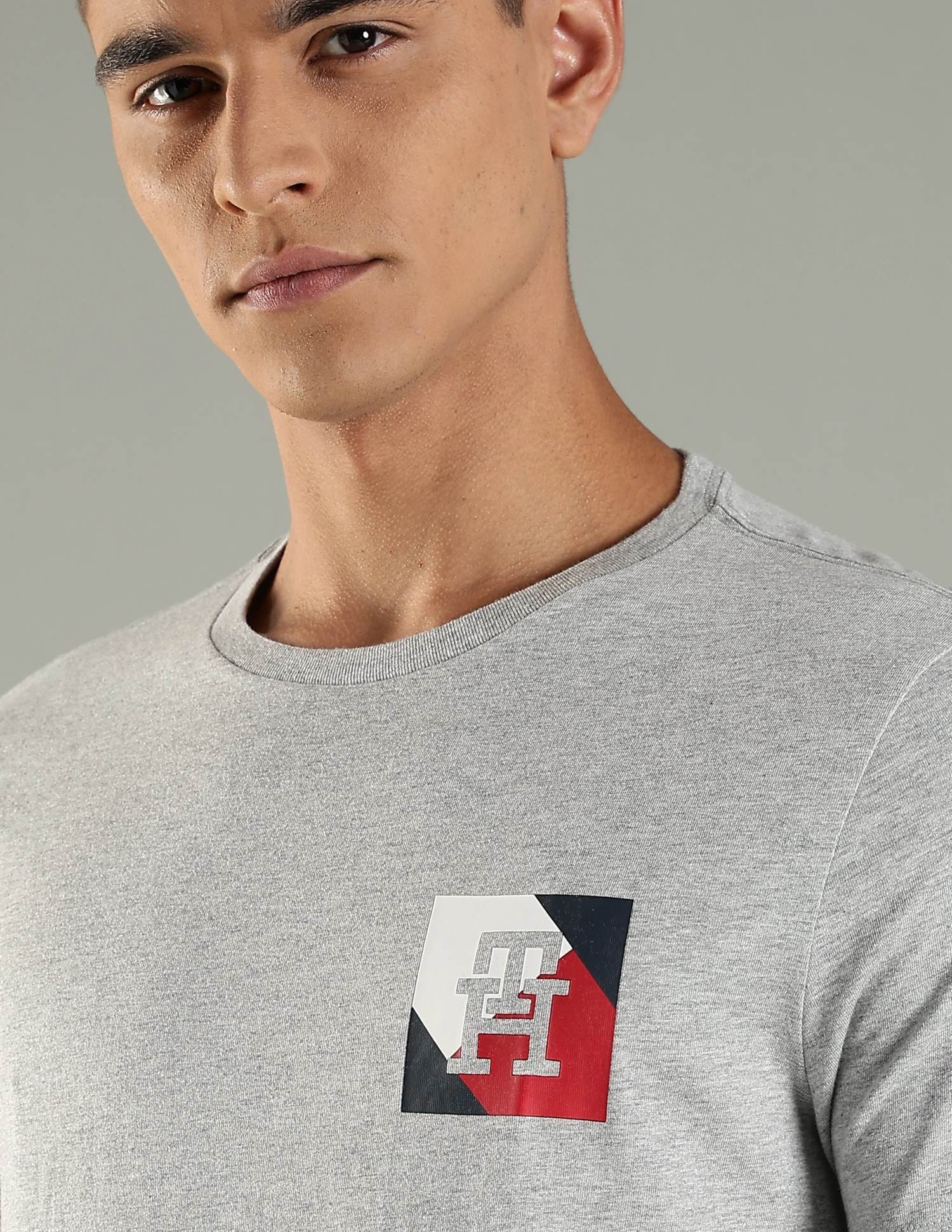 Tommy Hilfiger Men's Box Flag T-Shirt