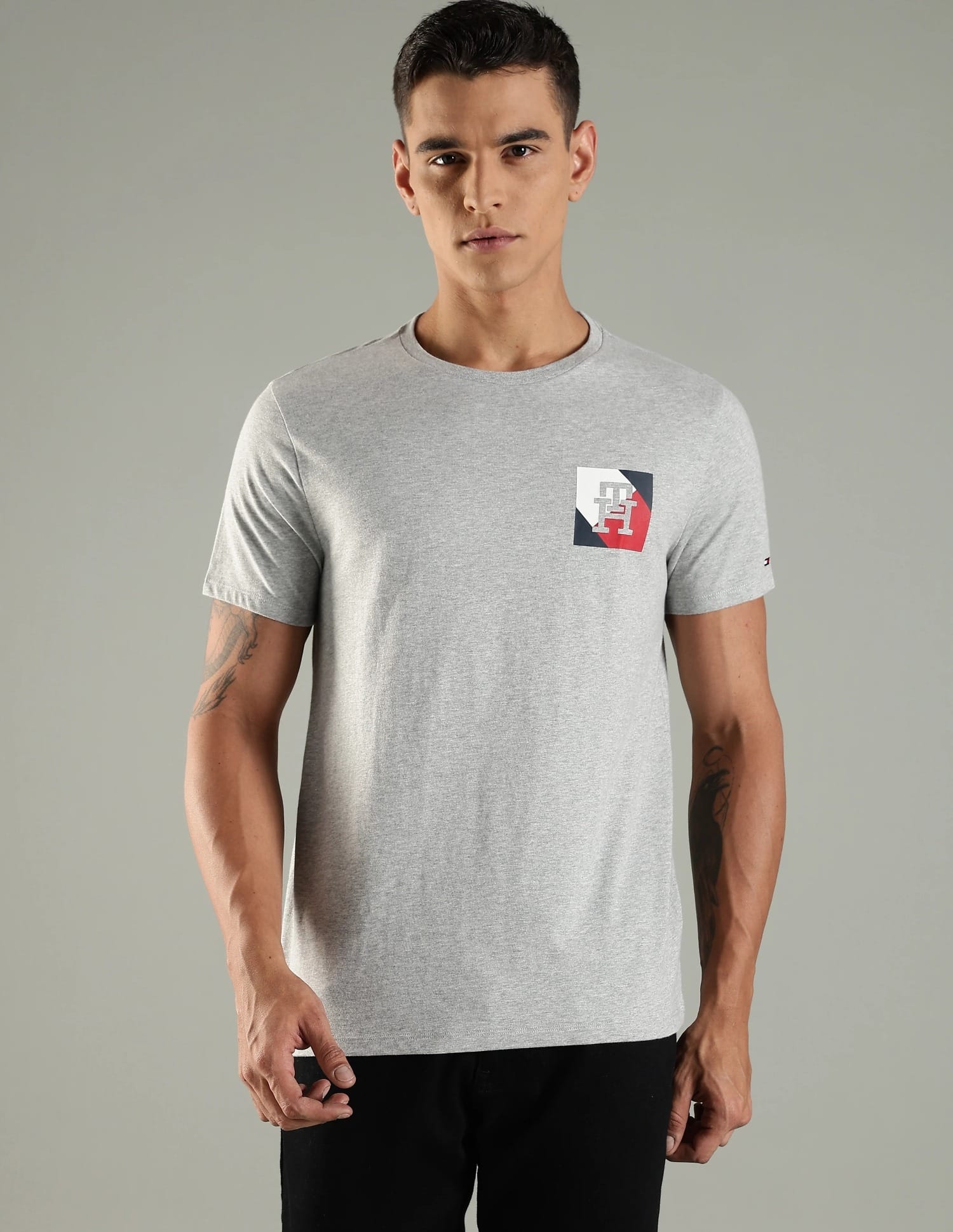 Tommy Hilfiger Men's Box Flag T-Shirt