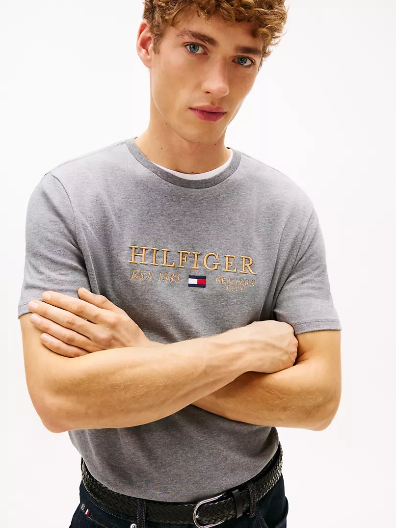 Tommy Hilfiger Hilfiger Logo Cotton Interlock T-Shirt