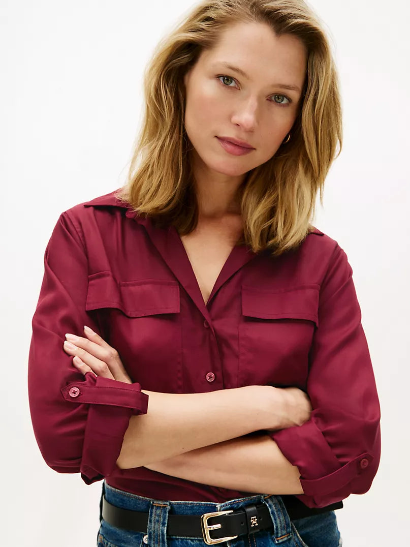 Tommy Hilfiger Lightweight Utility Shirt - HIPPO US Brands Tommy Hilfiger