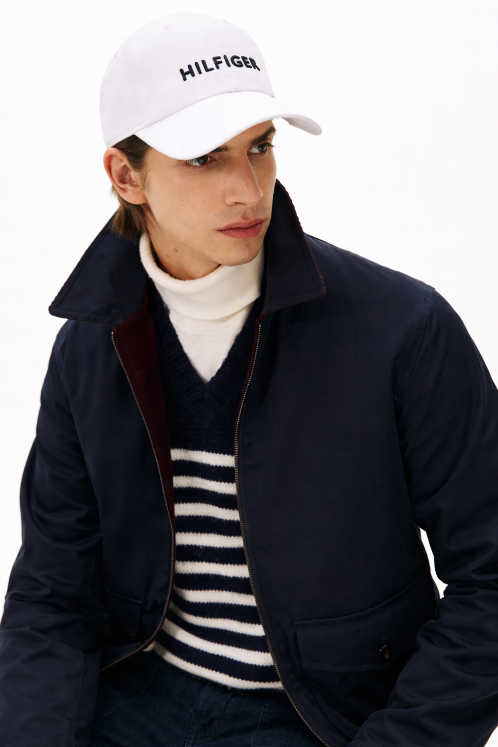 Tommy Hilfiger Embroidered Hilfiger Baseball Cap