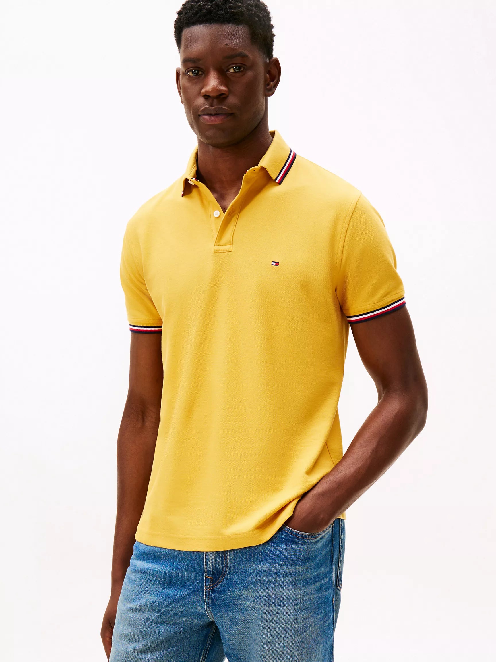 Tommy Hilfiger Regular Fit Tommy Wicking Polo - HIPPO US Brands Tommy Hilfiger