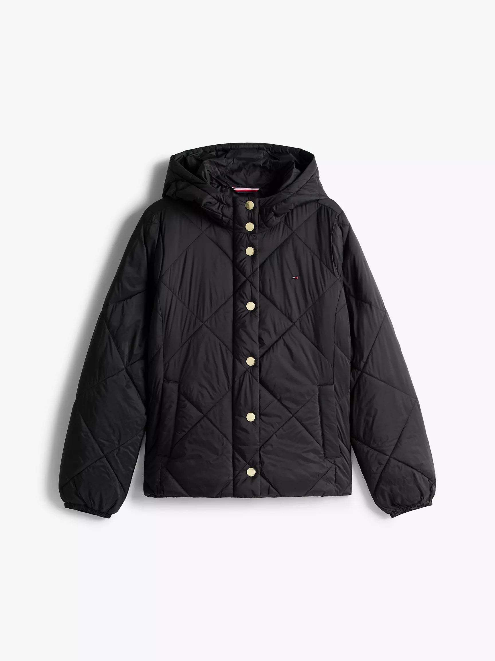 Tommy Hilfiger Lightweight Hooded Padded Quilted Jacket