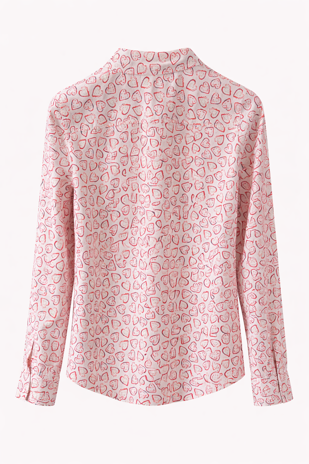 tommy Hilfiger Women's Heart Print Shirt - HIPPO US Brands Tommy Hilfiger