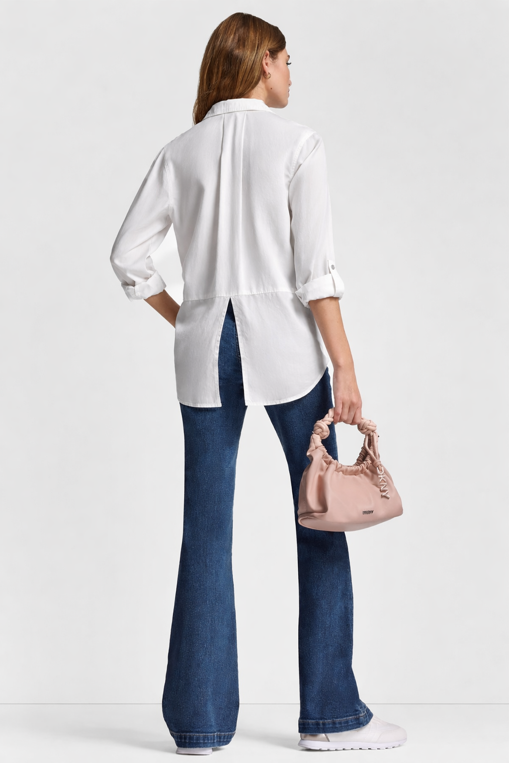 Dkny Split Back Button Front With Roll Tap - HIPPO US Brands DKNY