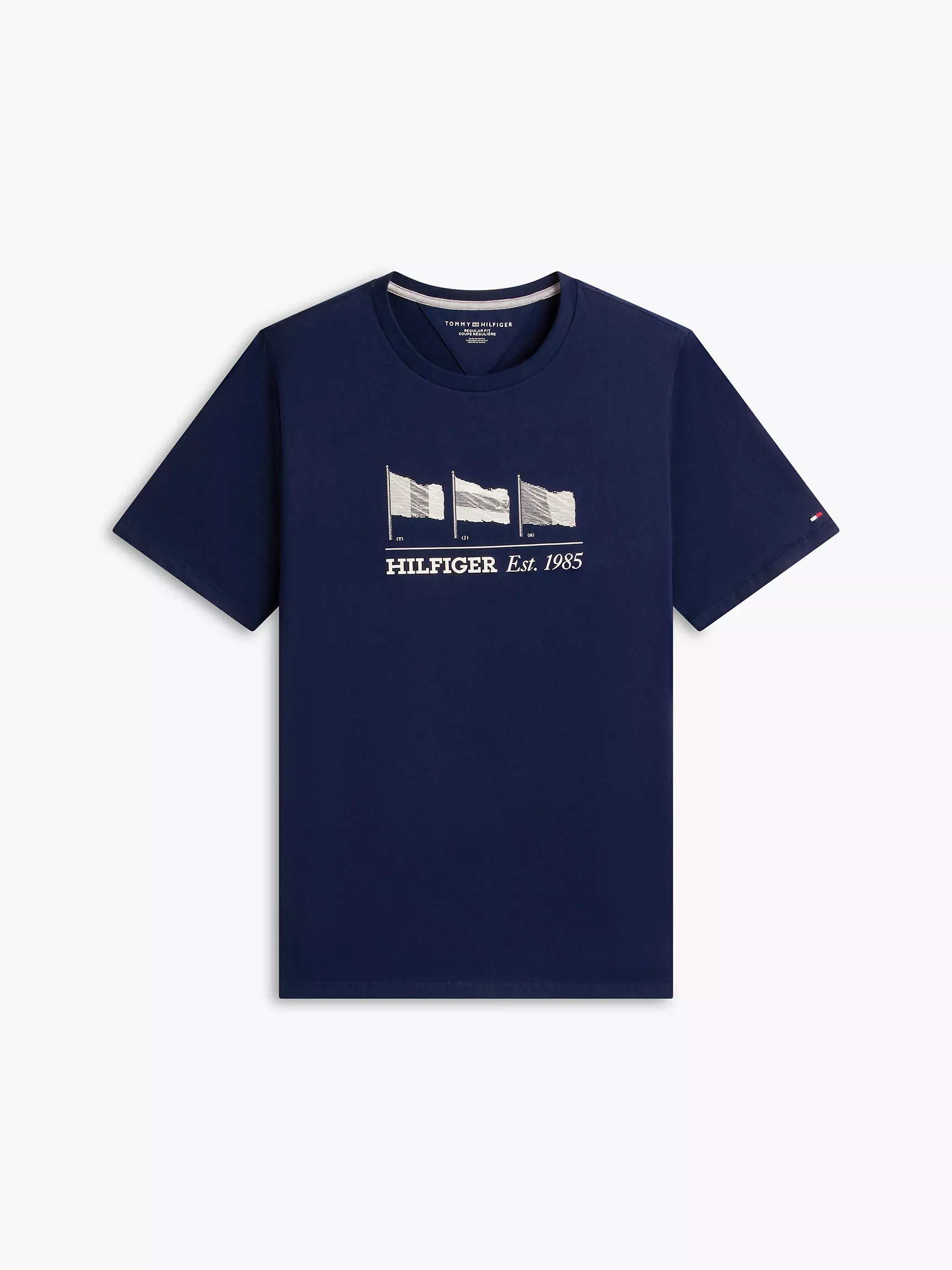 Tommy Hilfiger Multi-Flag Logo T-Shirt - HIPPO US Brands Tommy Hilfiger