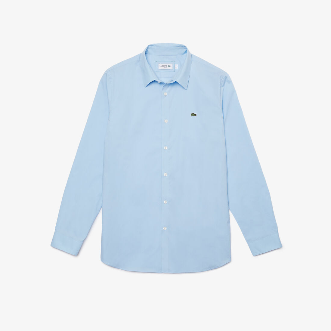 Lacoste Men's Slim Fit Stretch Cotton Poplin Shirt - HIPPO US Brands LACOSTE