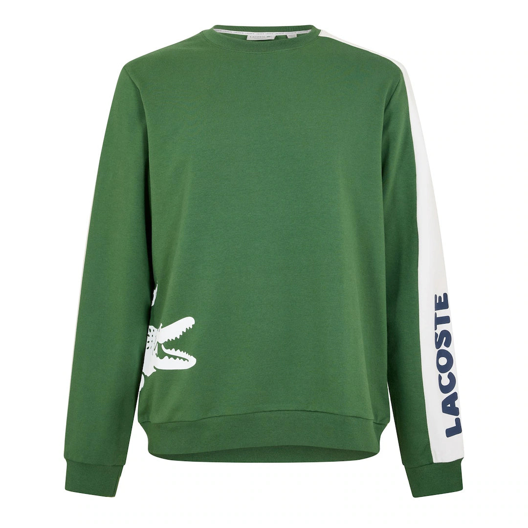 Lacoste Men's Printed Long Sleeve Sweatshirt - HIPPO US Brands LACOSTE