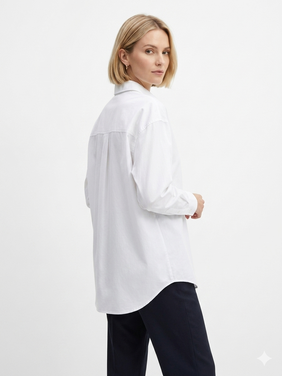 Karl Lagerfeld Paris Women's Long Sleeve Iconic Motif Blouse – Paris Print - HIPPO US Brands Karl Lagerfeld Paris