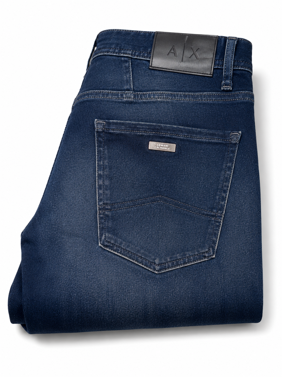 Armani Exchange Slim fit jeans in washed denim - HIPPO US Brands ARMANI EXCHANGE
