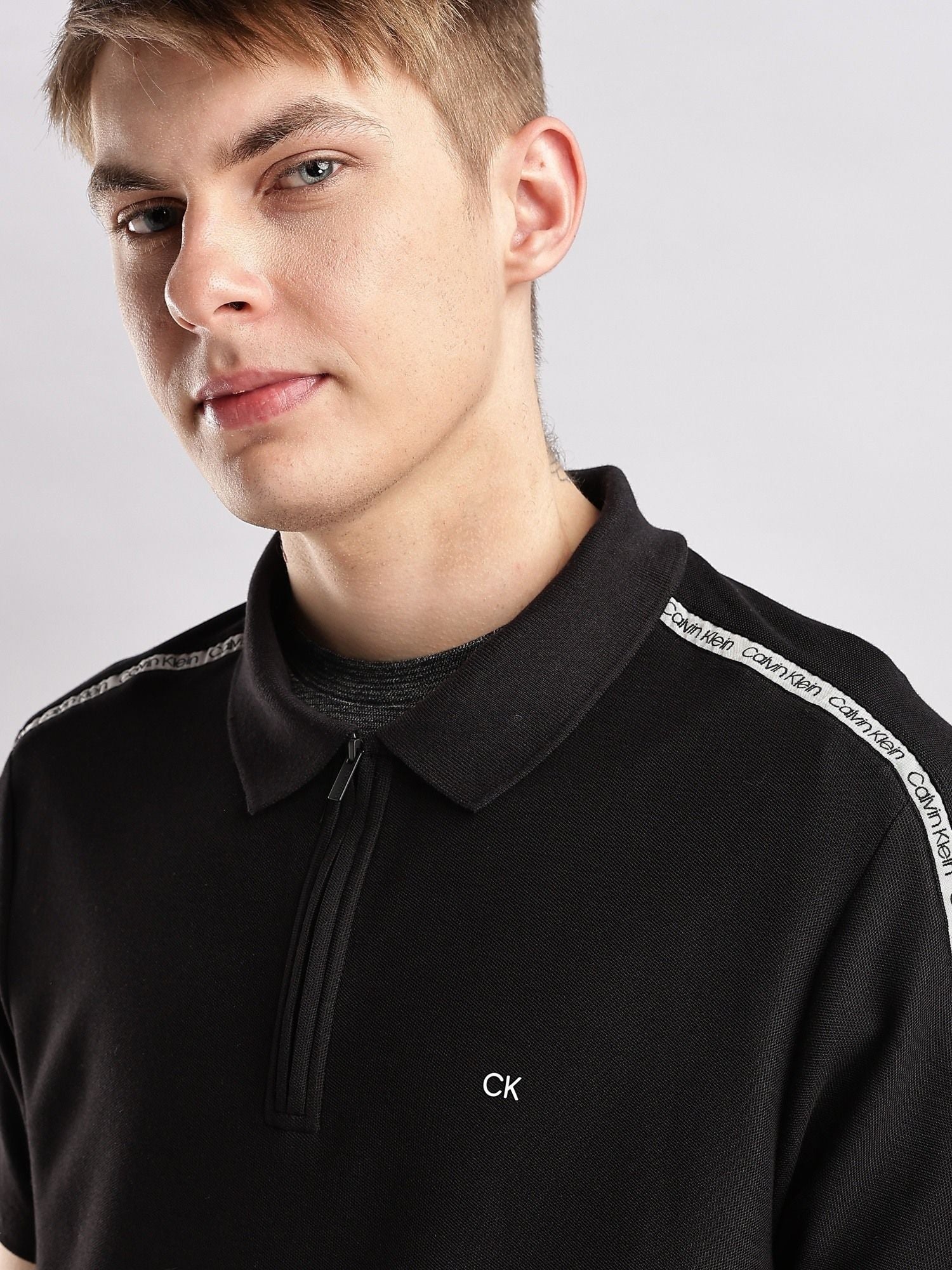 Calvin Klein Men Polo Collar Pockets T-shirt - HIPPO US Brands Calvin Klein