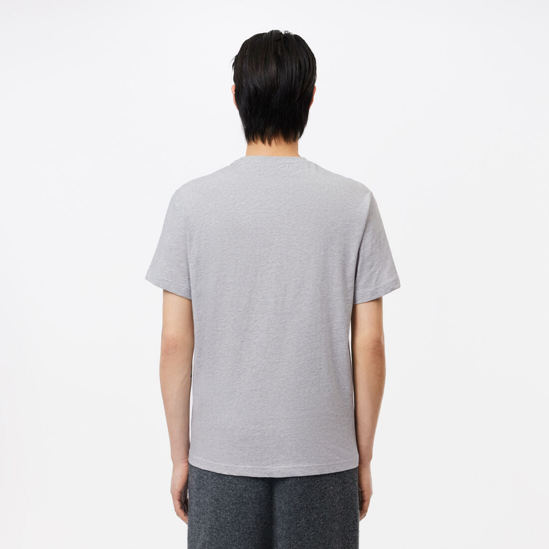Lacoste Monochrome Cotton Crew Neck T-shirt