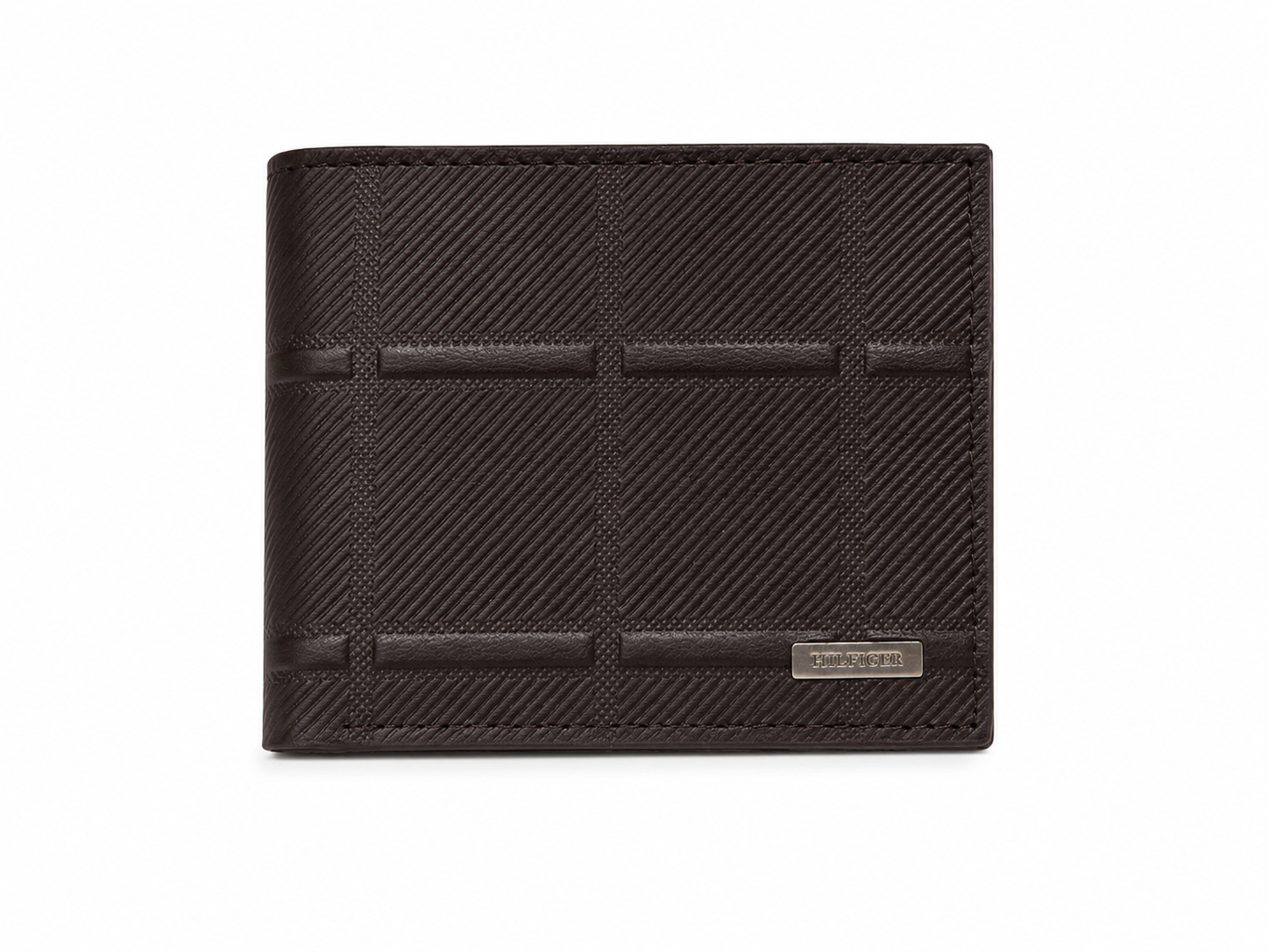 Tommy Hilfiger Men's Leather Wallet & Keychain gift Set
