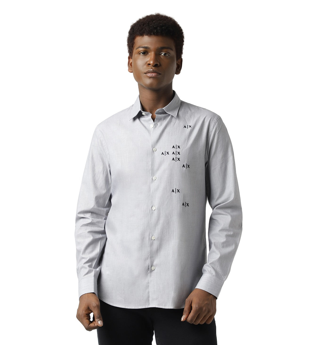 Armani Exchange Logo Shirt in Cotton