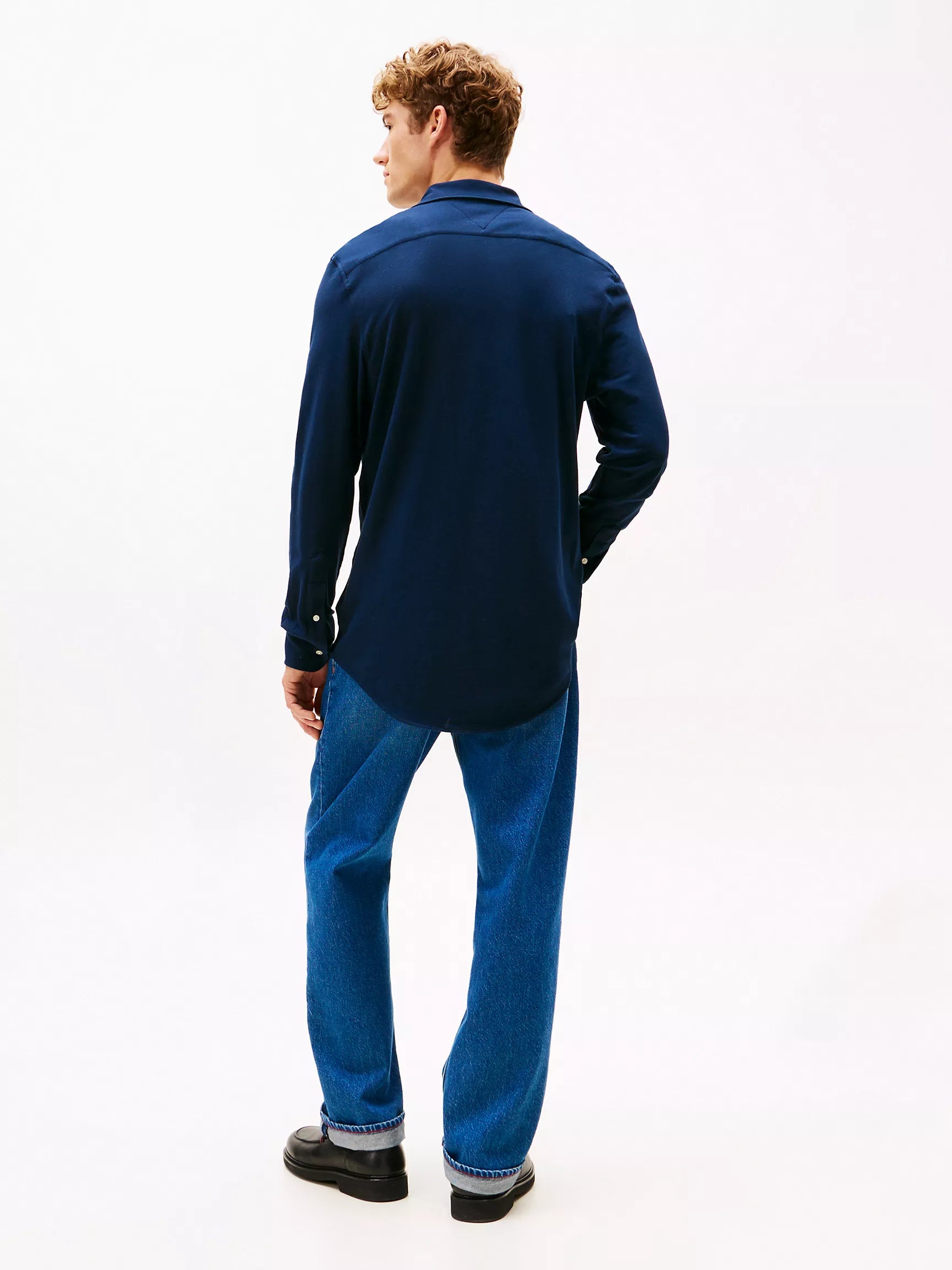 Tommy Hilfiger Regular Fit Lightweight Pique Knit Shirt