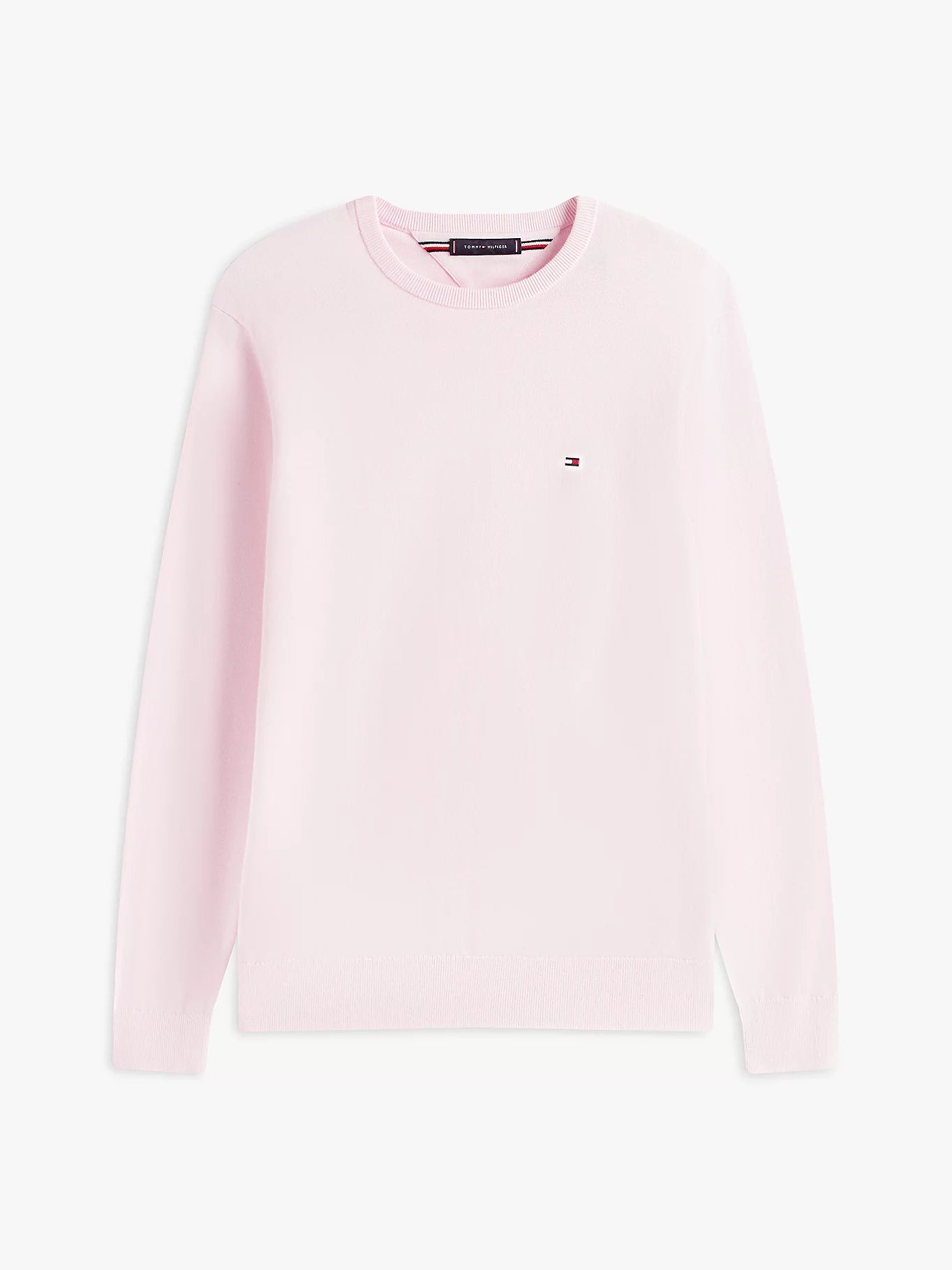 Tommy Hilfiger Flag Embroidery Crew Neck Jumper