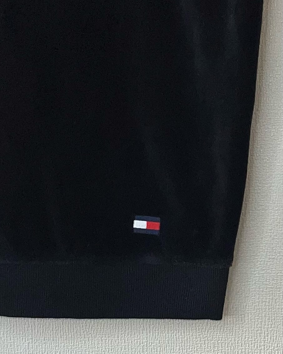 Tommy Hilfiger Sport Womens Velour Comfy Hoodie Black