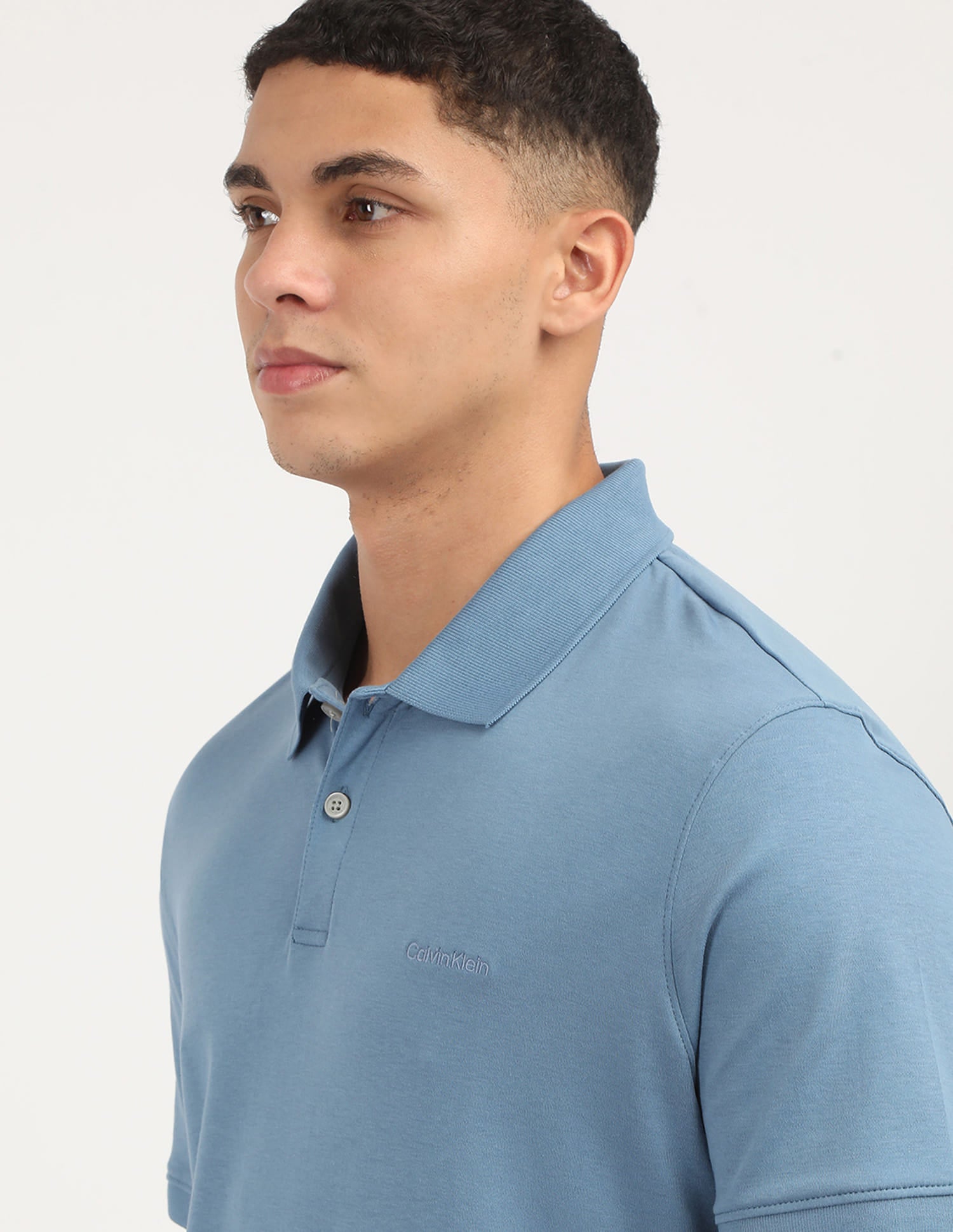 Calvin Klein Men's Solid Polo Shirt