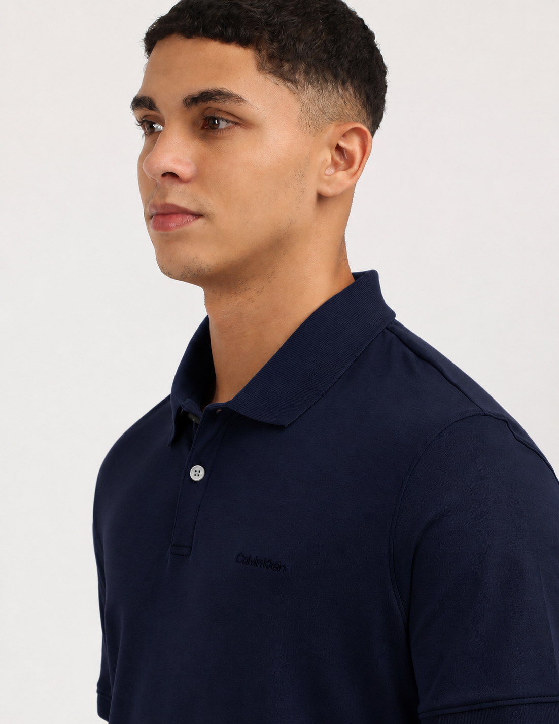 Calvin Klein Men's Solid Polo Shirt