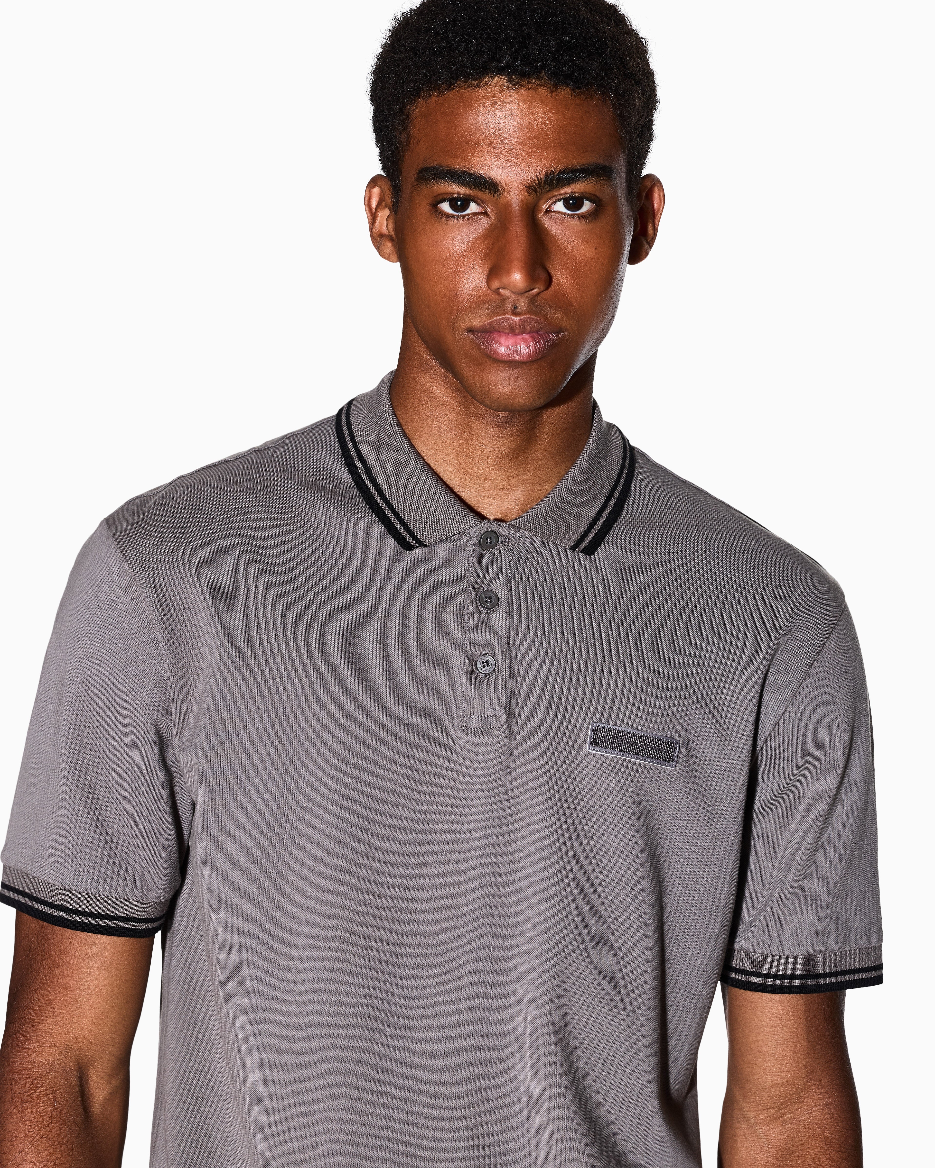 Armani Exchange Polo shirt with contrasting trim
