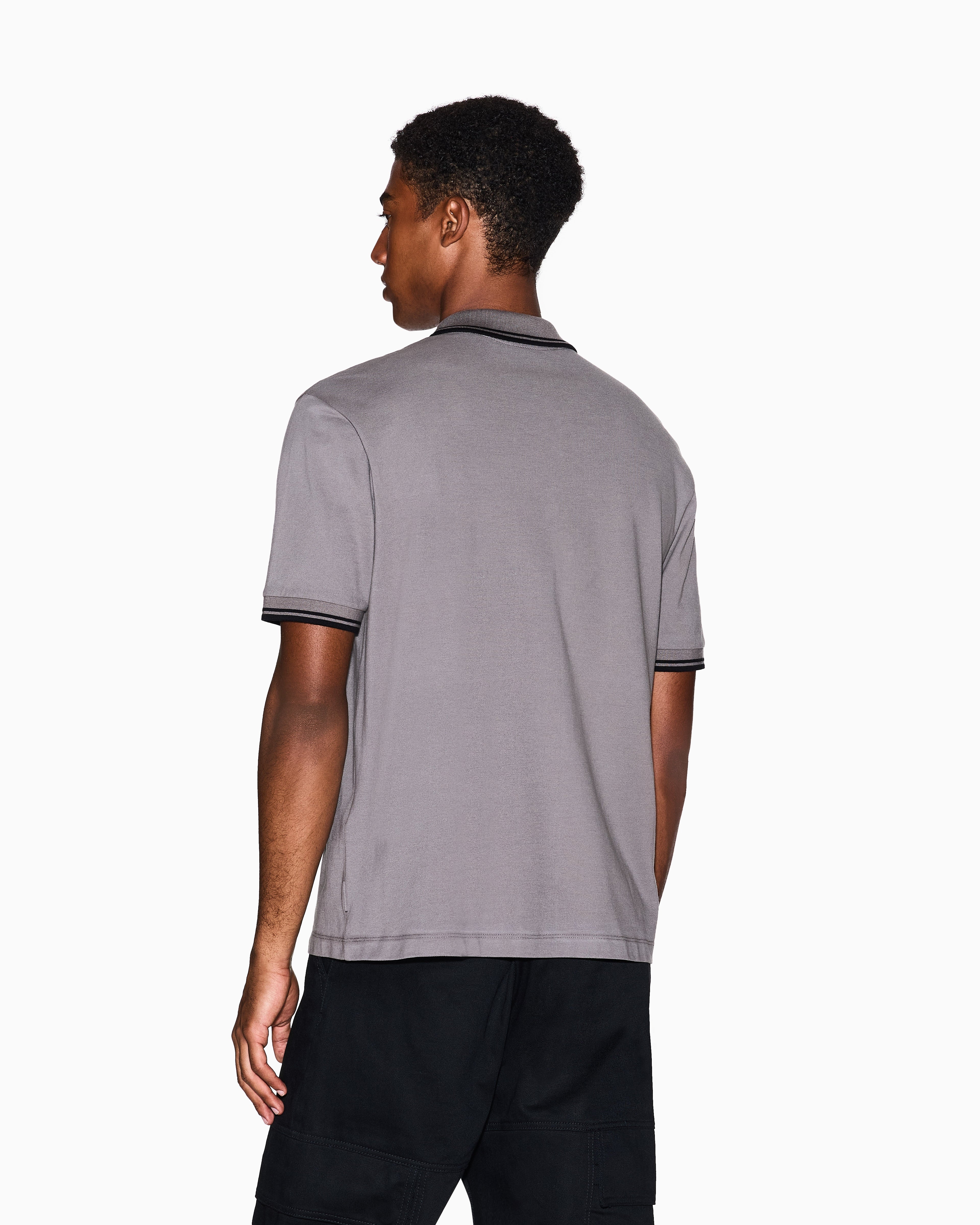 Armani Exchange Polo shirt with contrasting trim