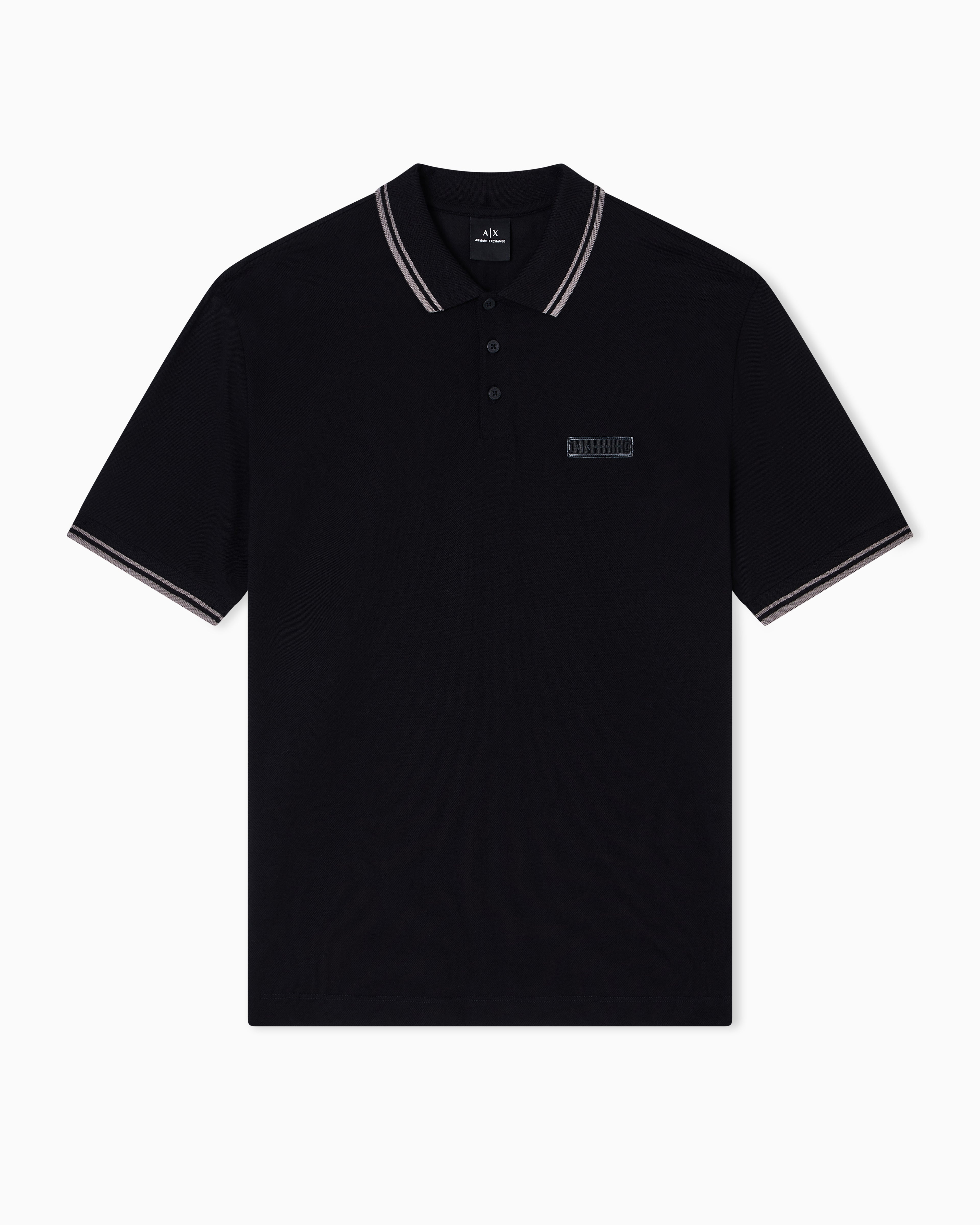 Armani Exchange Polo shirt with contrasting trim