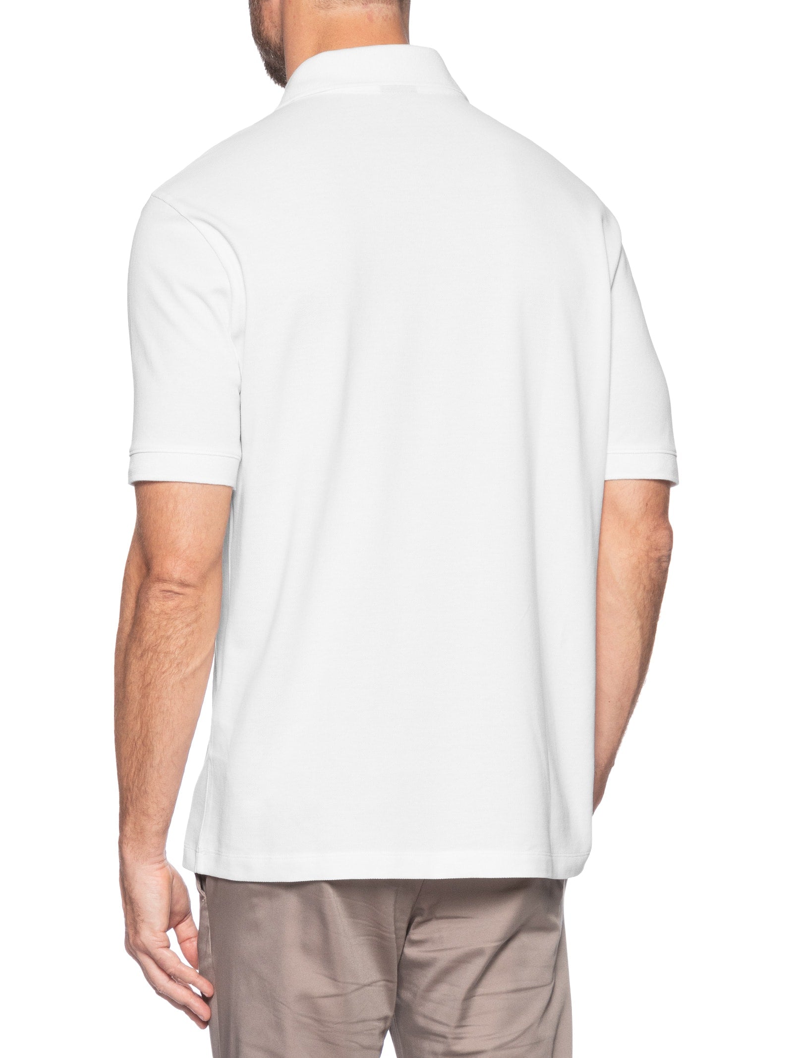ARMANI EXCHANGE Polo Masculina Regular Fit Logo Milano Verde