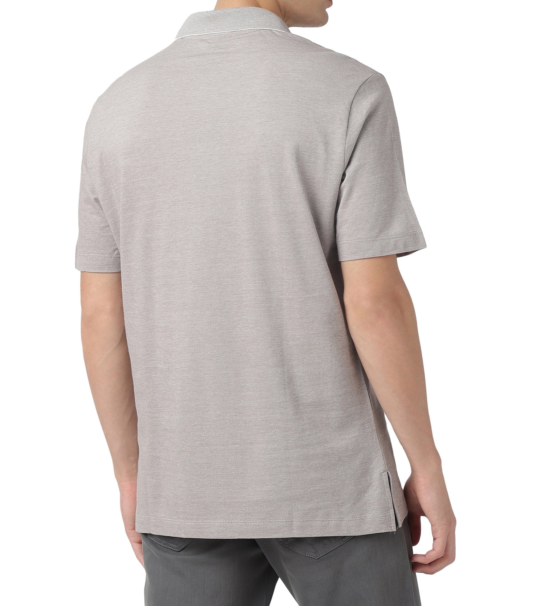Armani Exchange Retro Sport Regular Fit Off White/Driftwood Polo