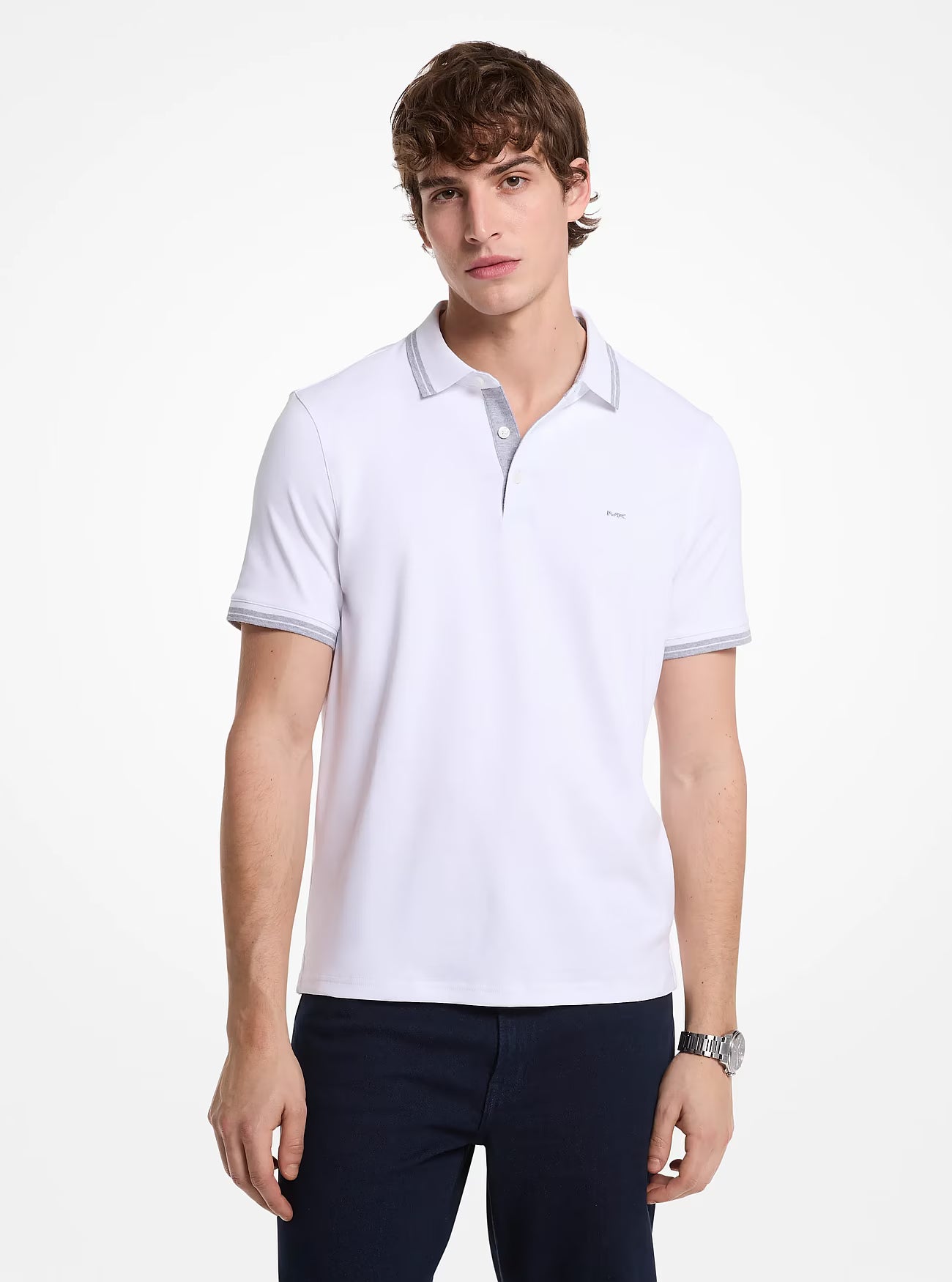 Michael kors Greenwich Cotton Polo Shirt