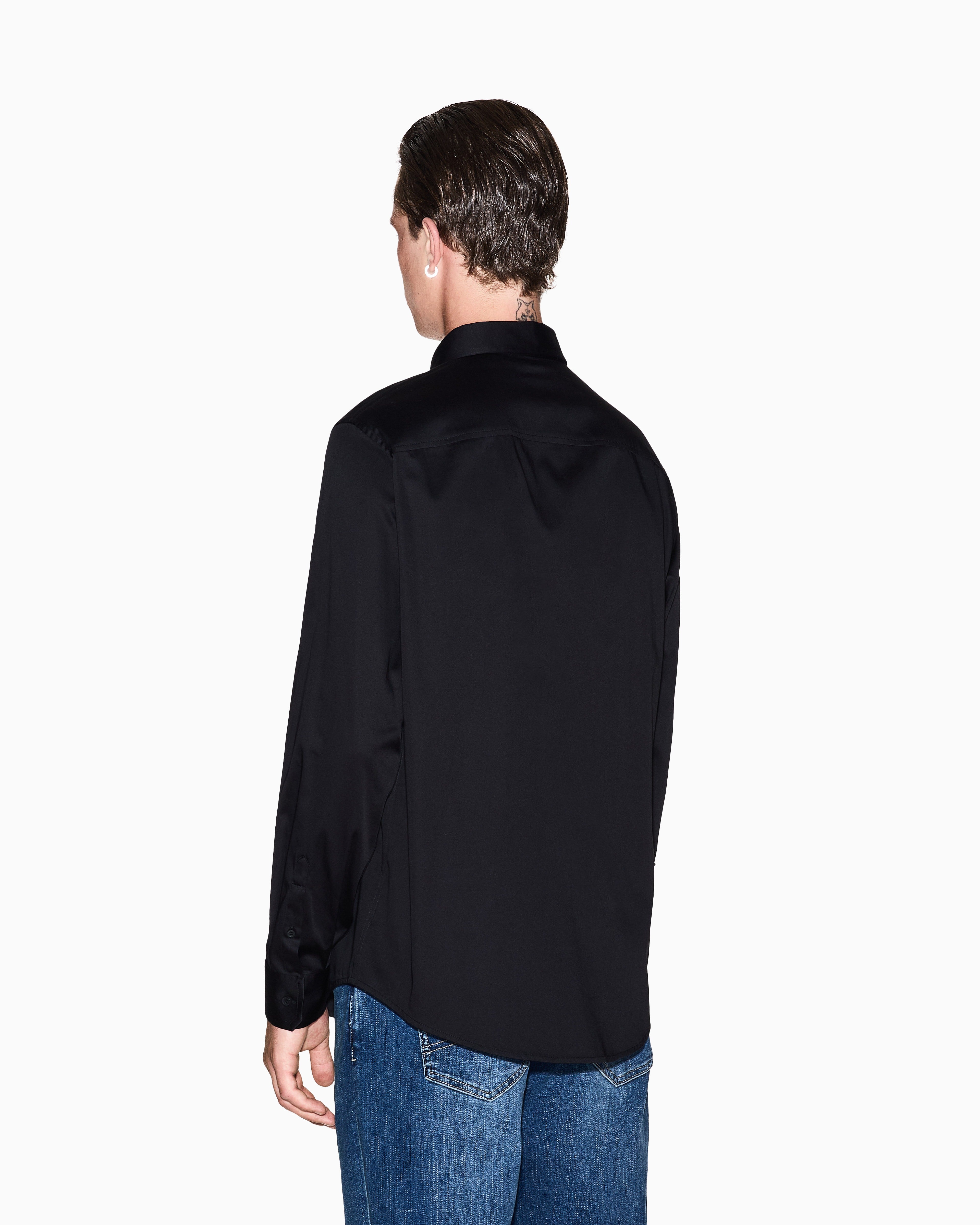 Armani Exchange Signature Regular Fit Shirt