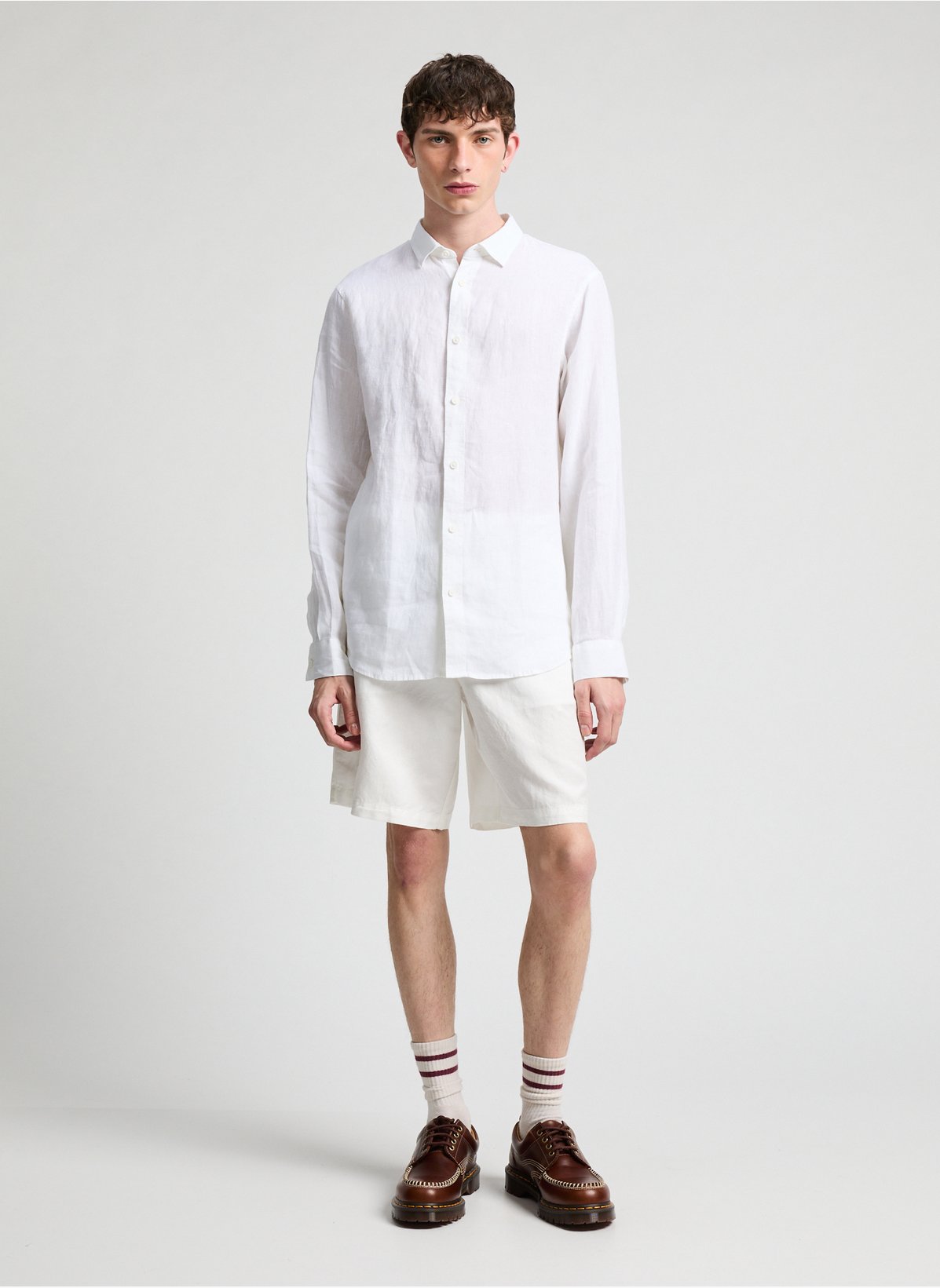 Armani Exchange Men's Linen Shirt