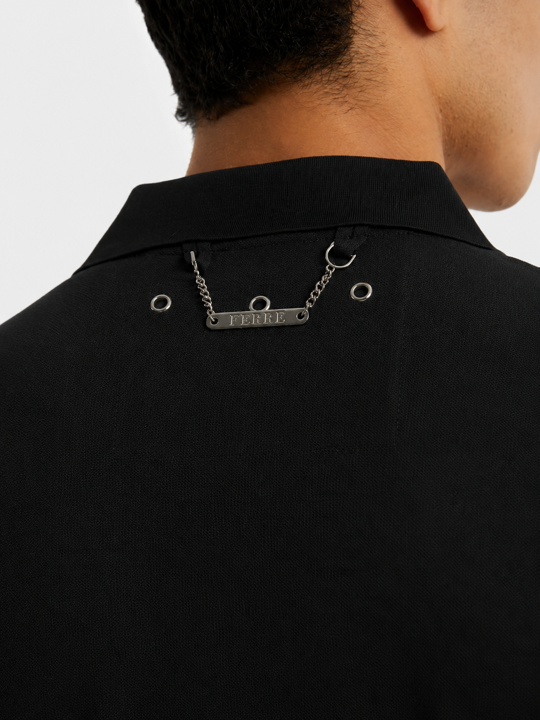 Gian Franco Ferre (FERRE) Logo Chest Polo Shirt