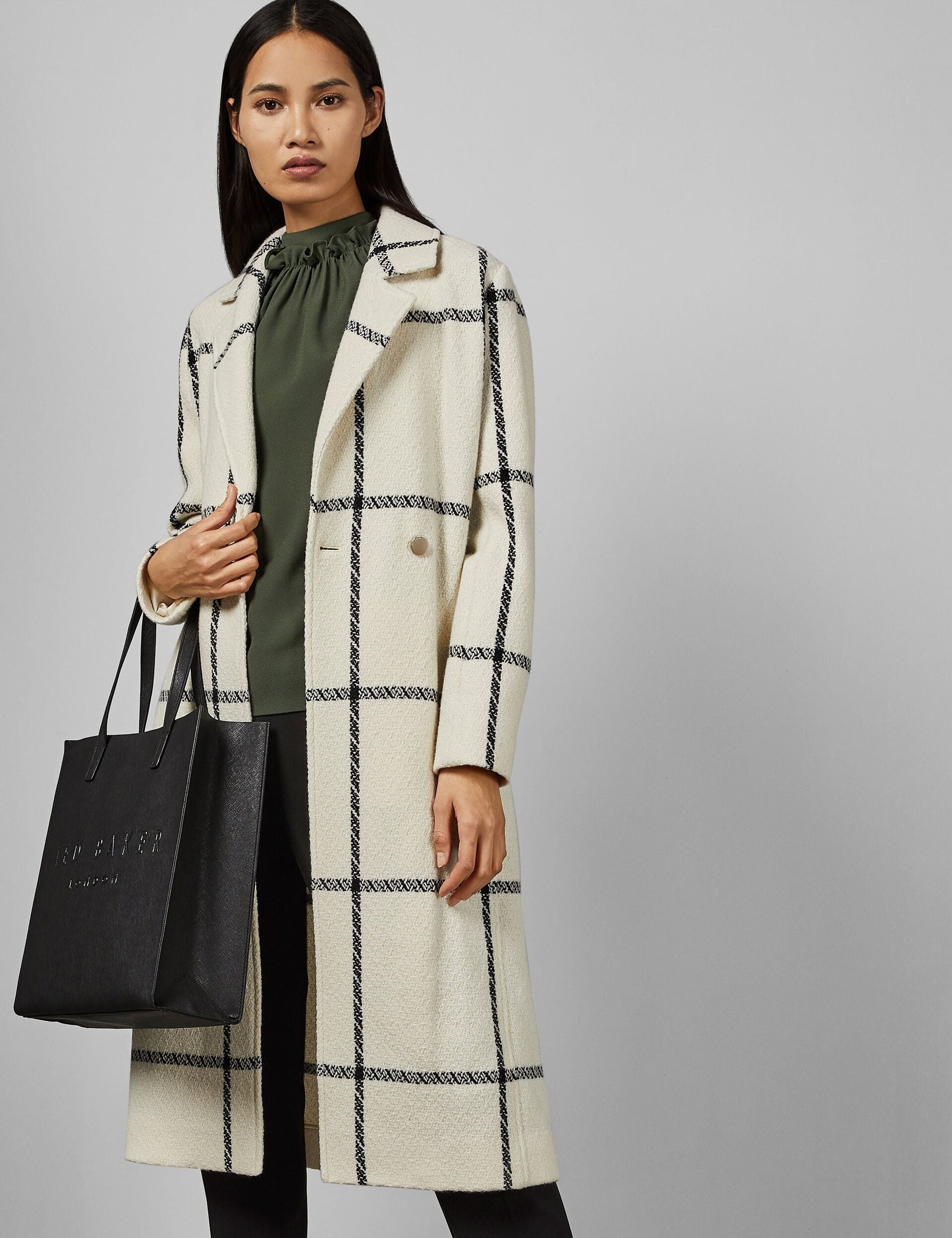 Ted Baker SOOCON Crosshatch Faux Leather Icon Tote Bag