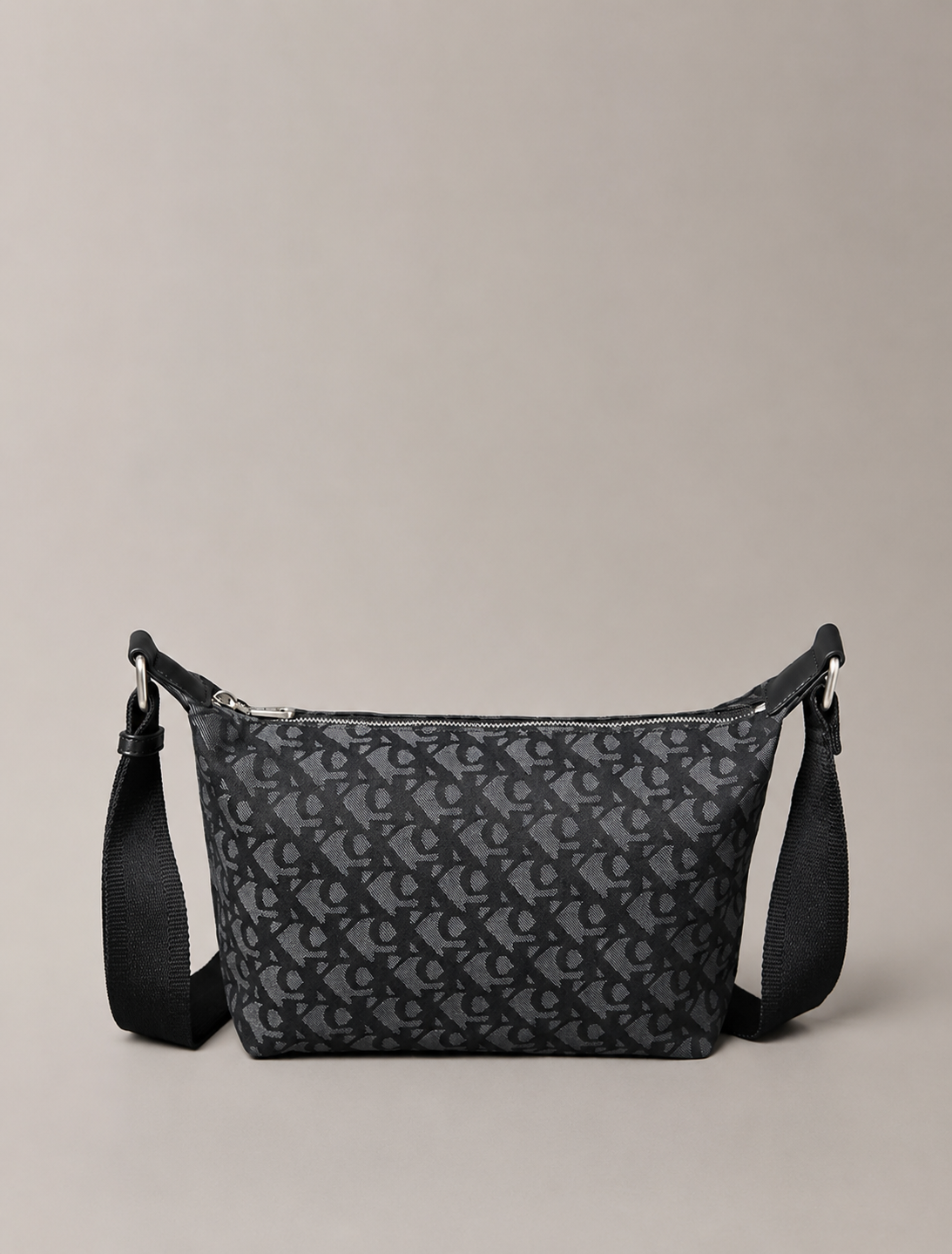 Calvin Klein Ultralight Logo Jacquard Shoulder Bag