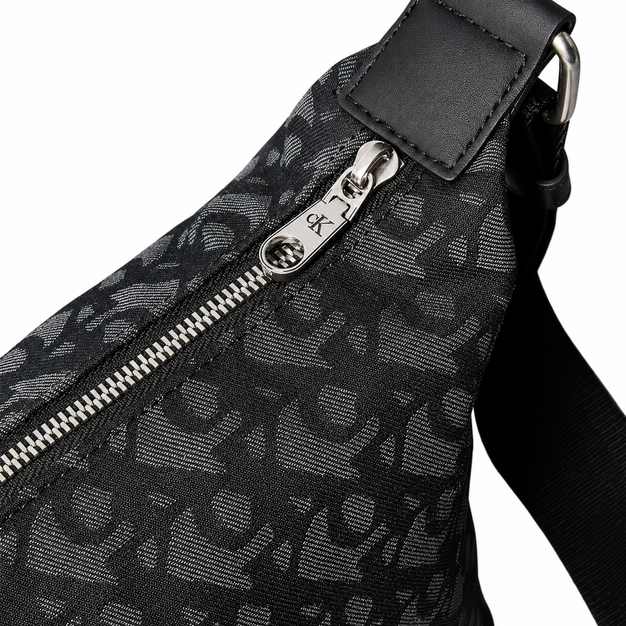 Calvin Klein Ultralight Logo Jacquard Shoulder Bag