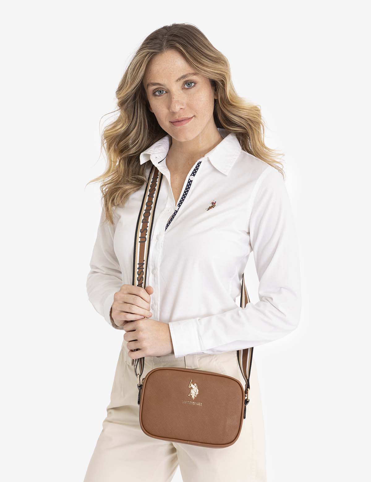 US. Polo Assn. Classic Zip Crossbody Bag