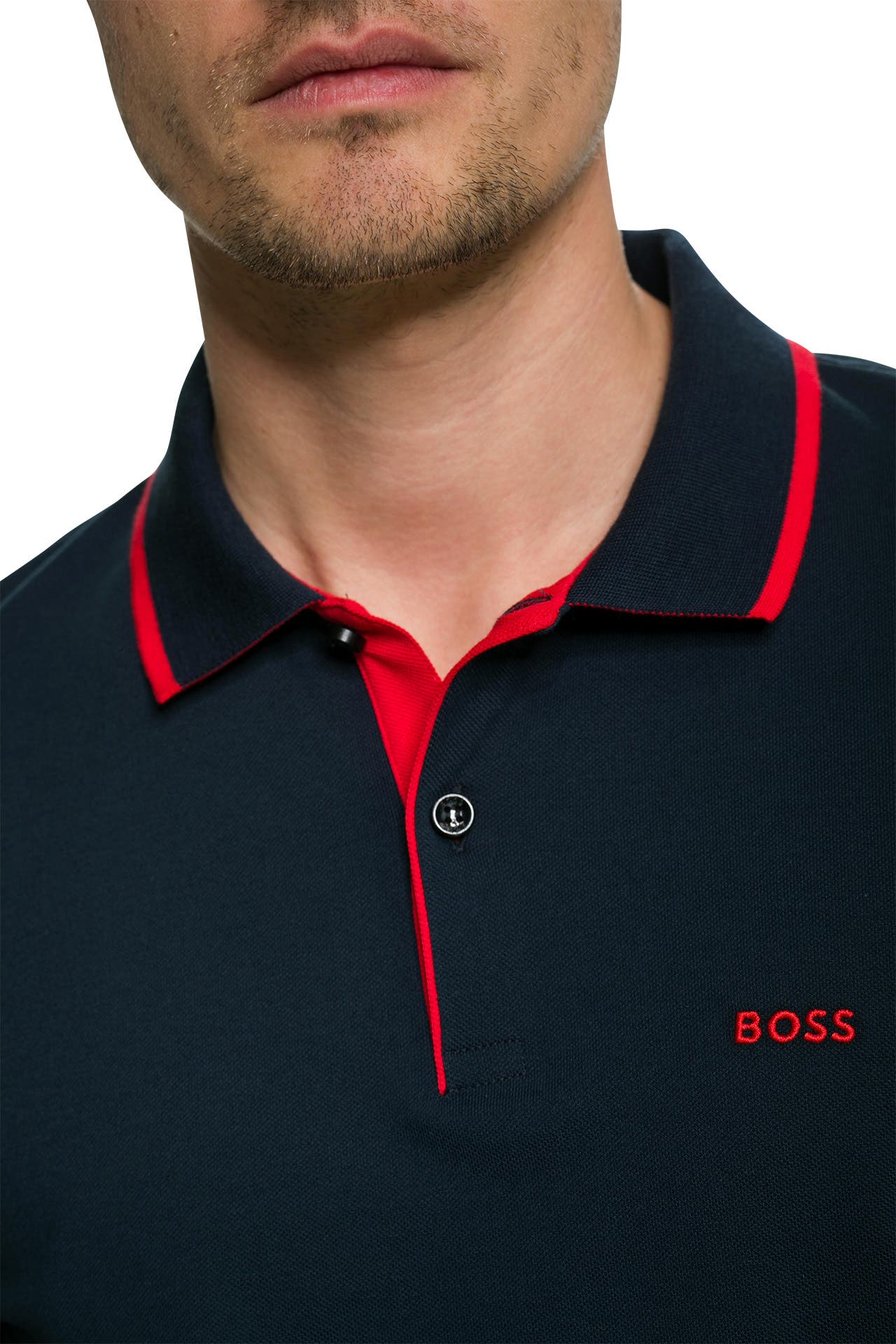 Boss Dark Blue Polo Shirt