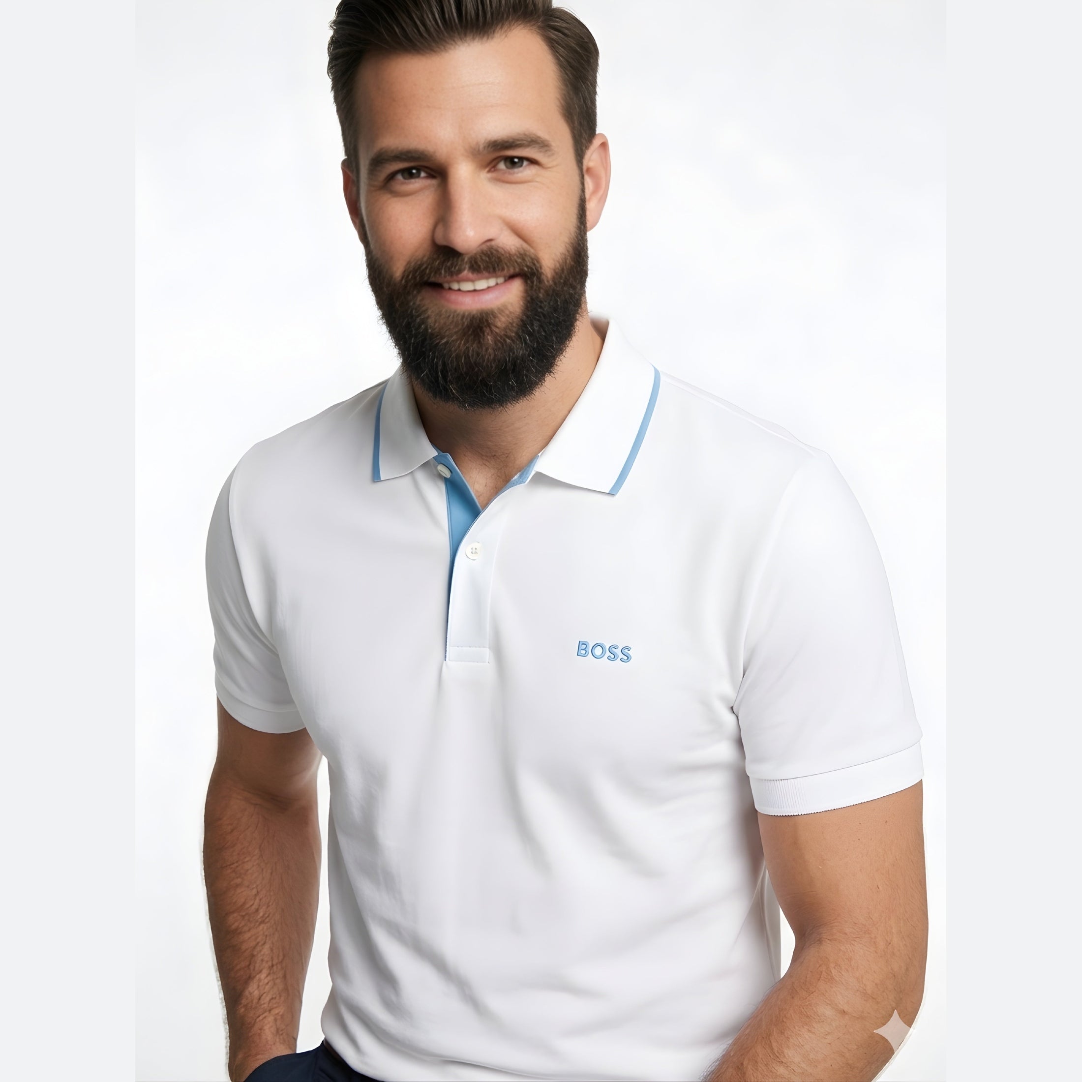 Boss Men's Firenze Short Sleeve Polo Shirt