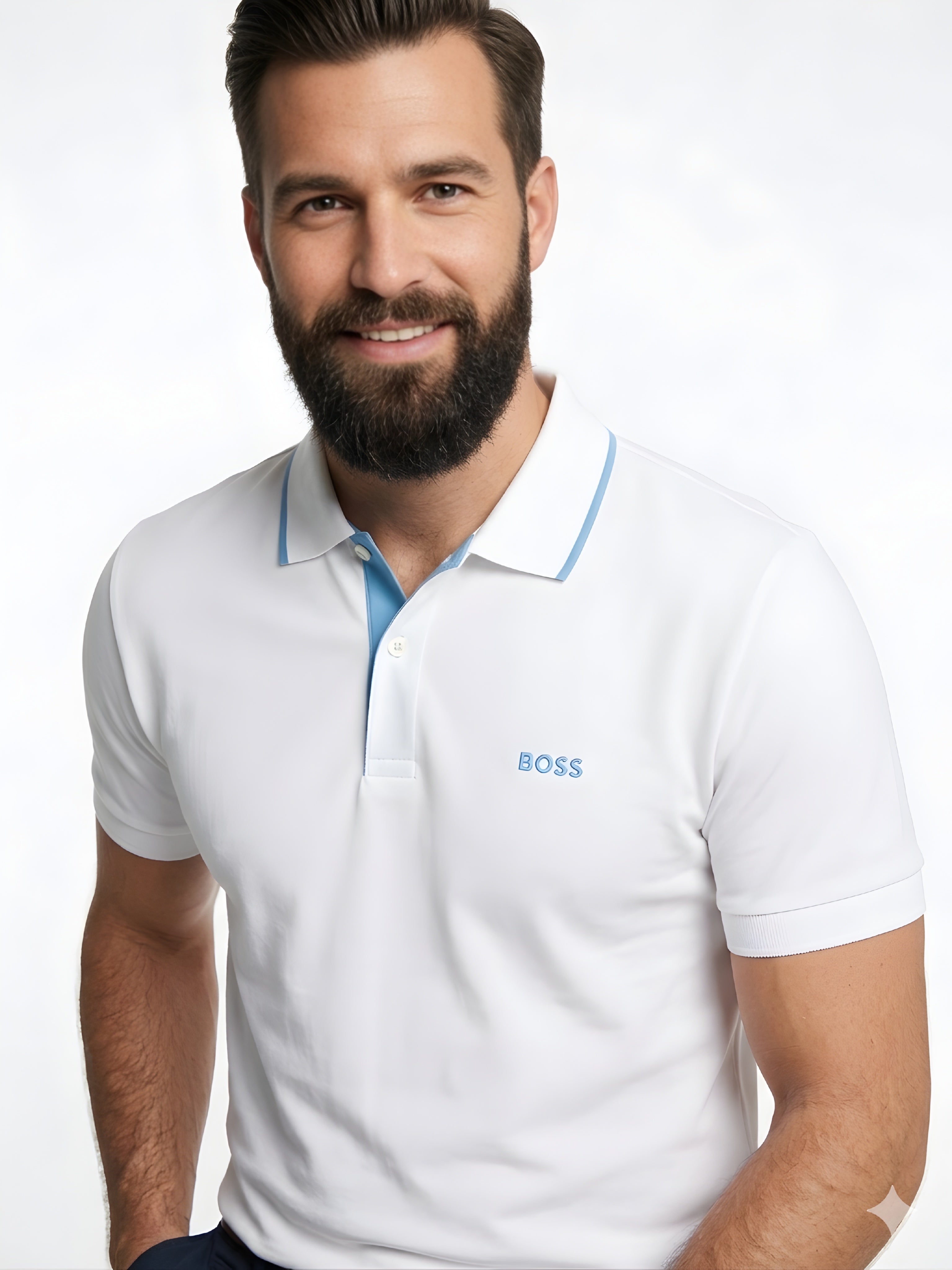 Boss Men's Firenze Short Sleeve Polo Shirt