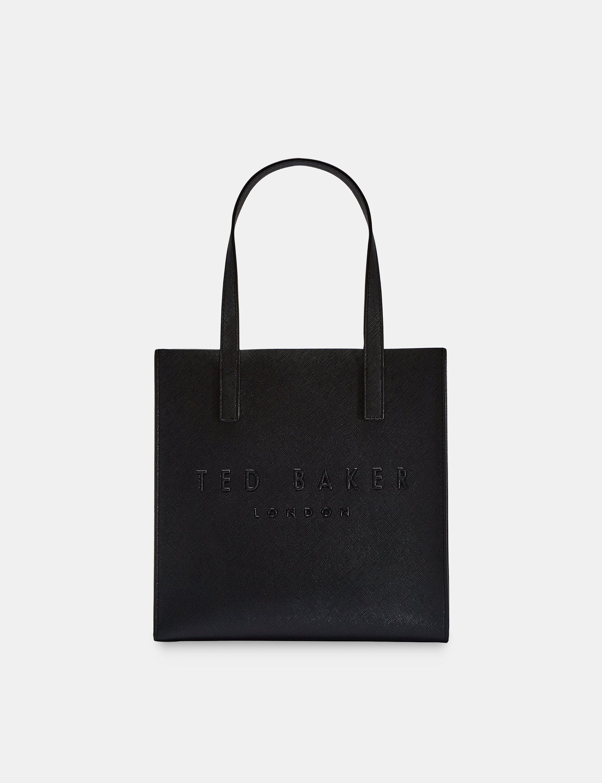 Seacon Textured PU Leather Small Icon Tote Bag