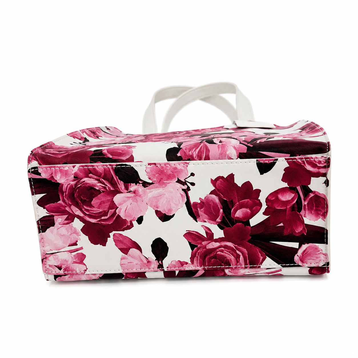 TED BAKER Women's The Icon Pink Floral Tote Bag Purse