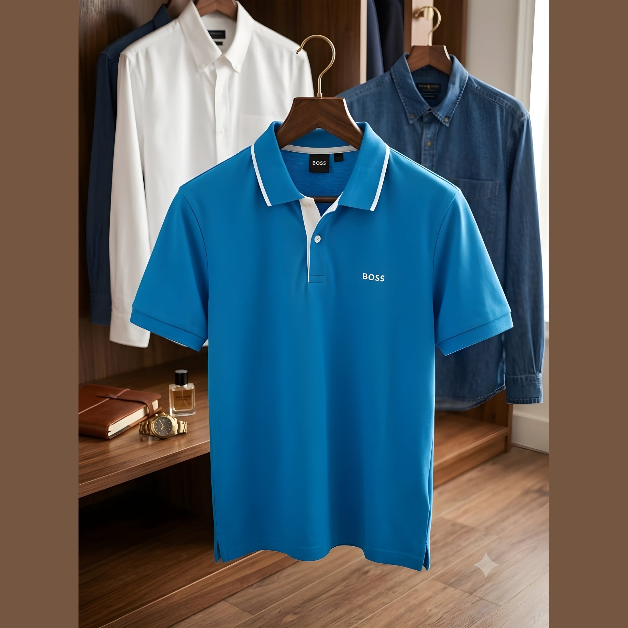 Boss Men's Firenze Short Sleeve Polo Shirt