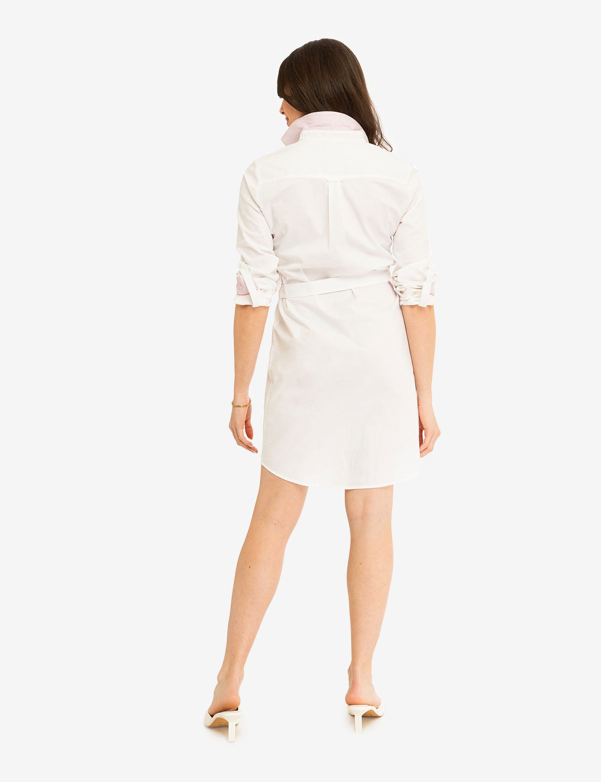 USPA Solid Oxford Dress