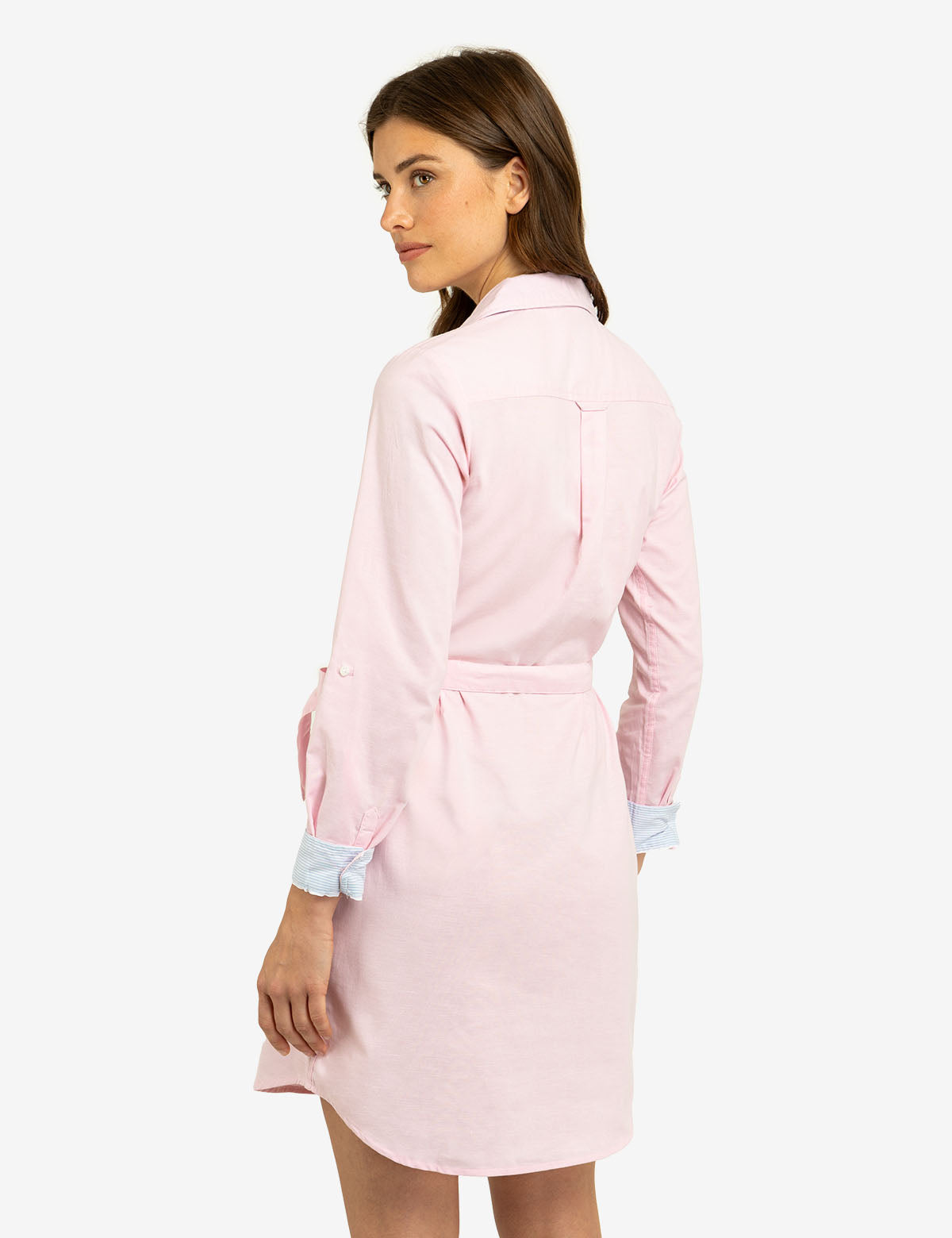 USPA Solid Oxford Dress