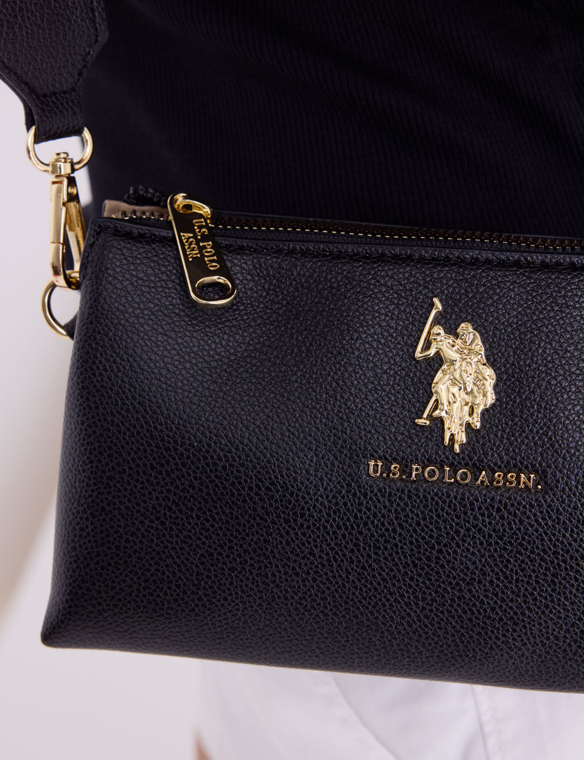 USPA Top Zip Mini Crossbody Bag