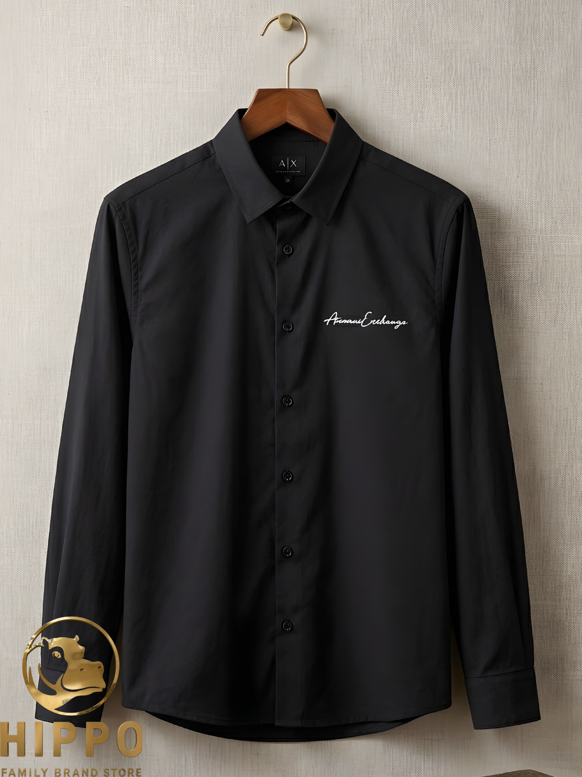 Armani Exchange Signature Regular Fit Shirt