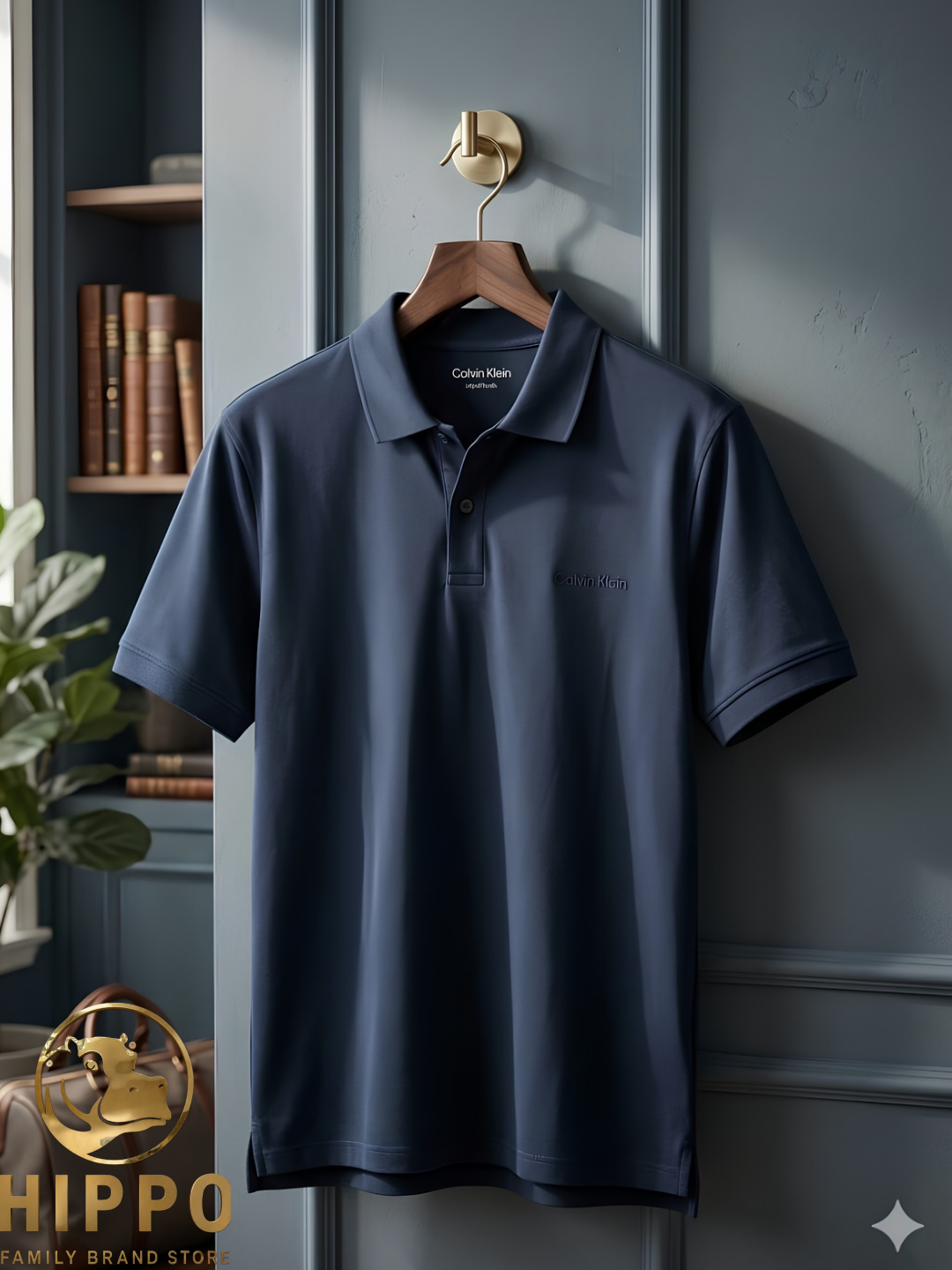 Calvin Klein Men's Solid Polo Shirt