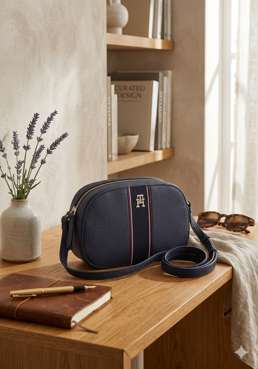 Tommy Hilfiger Textured Camera Bag